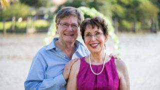 Houston Marriage Counseling Therapist Peggy , and husband Doug enjoy being with the couples attending the 