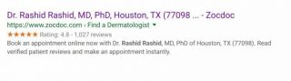 dermatology clinics houston Mosaic Dermatology Houston - Dr. Rashid M. Rashid