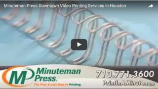 places to print documents in houston Minuteman Press Printing