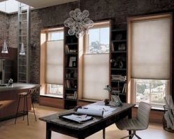 Our sheers and shadings create beautiful effects with diffused natural light. Additionally, we carry energy efficient honeycomb shades and roman shades.