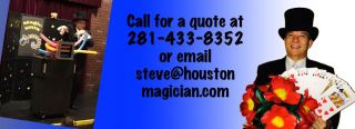magic lessons houston Steve Burton Magician
