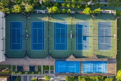 places to teach paddle tennis in houston Houston Indoor Tennis Houstonian Club