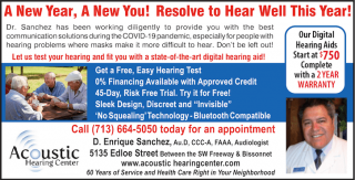 Jan 2023 Acoustic Hearing Center Ad
