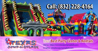 bouncy castles in houston Texas Jump N Splash - Amusement Center and Party Rentals