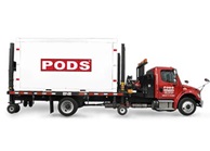 PODS moving and storage truck